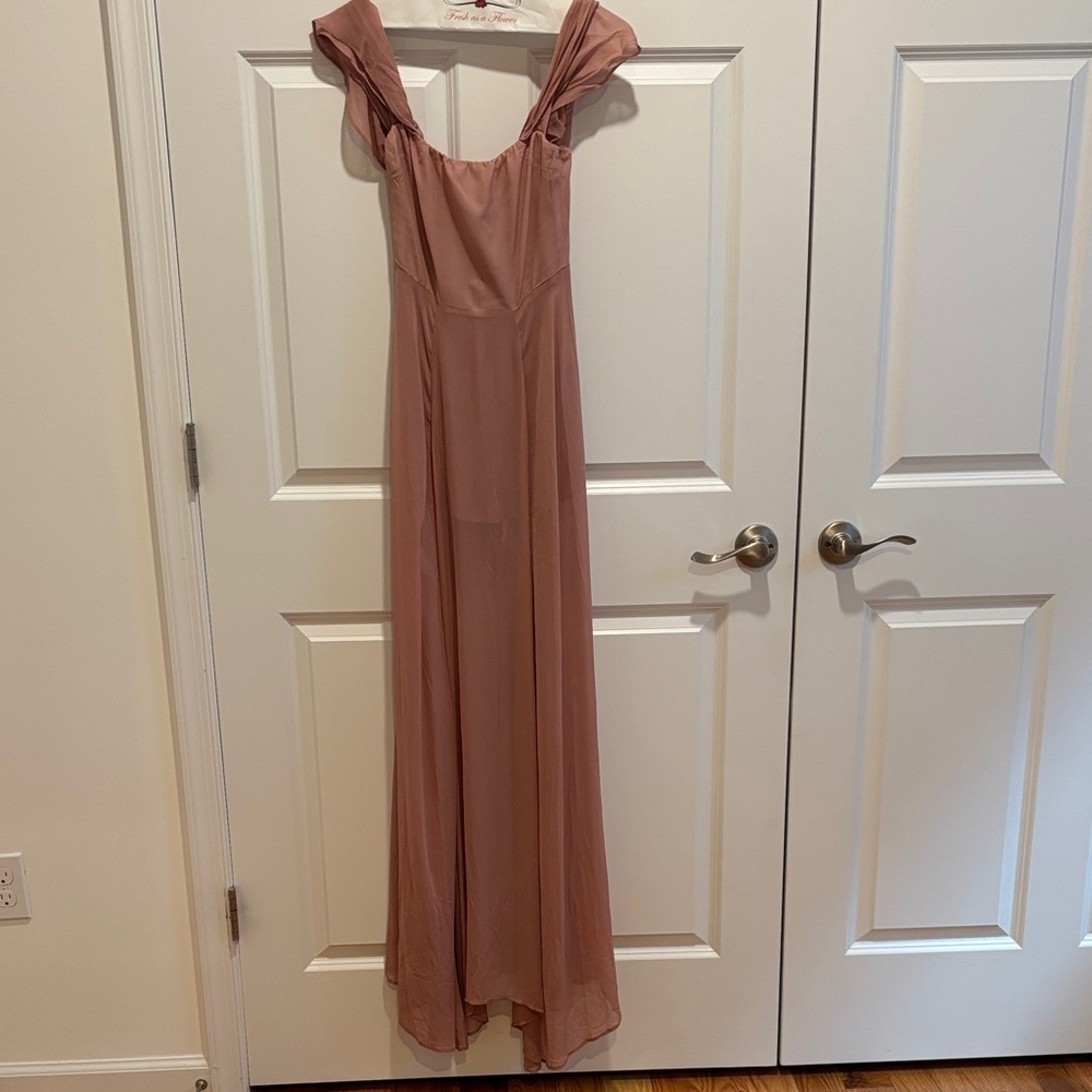 Reformation Dusty Rose Maxi Dress